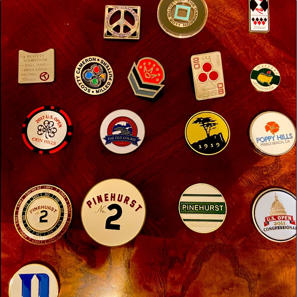 Scotty Cameron golf ball markers